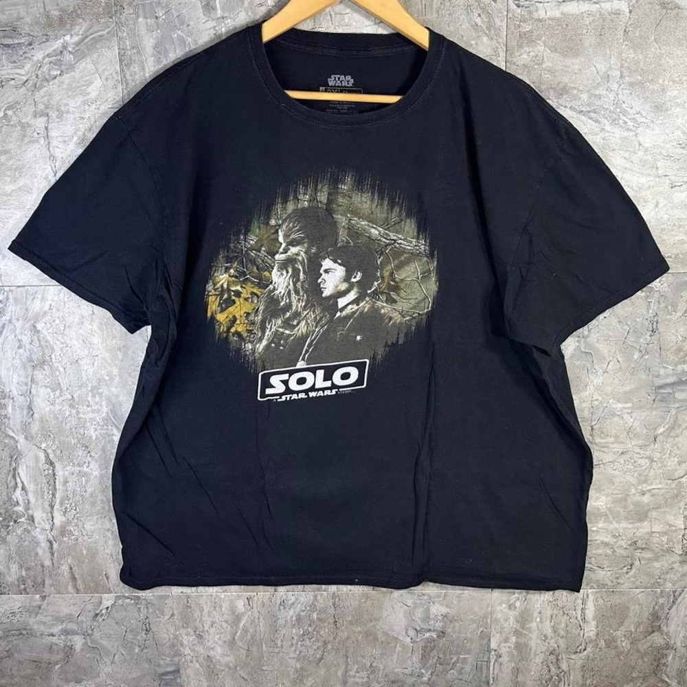 Vintage Star Wars Black Han Solo t-shirt Men's 2XL #StarWars‎